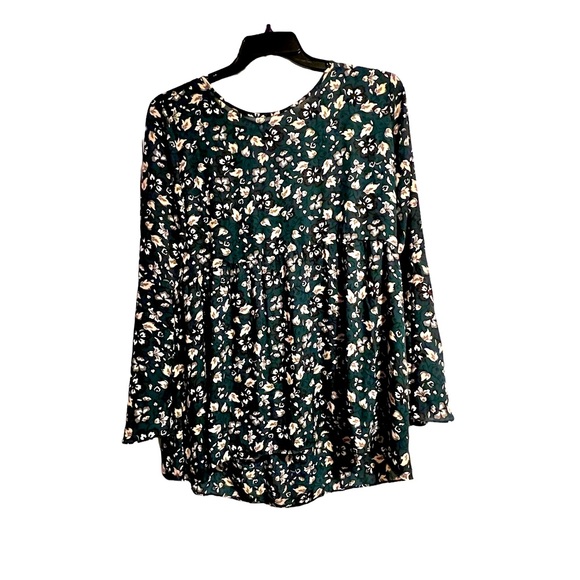 Size L Loft high low tunic beautiful top sheer material perfect year round - Picture 2 of 10